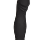 Anal Stud Silicone Probe - Black - 5.5in