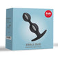 B Balls Silicone Anal Stimulator - Black/Grey