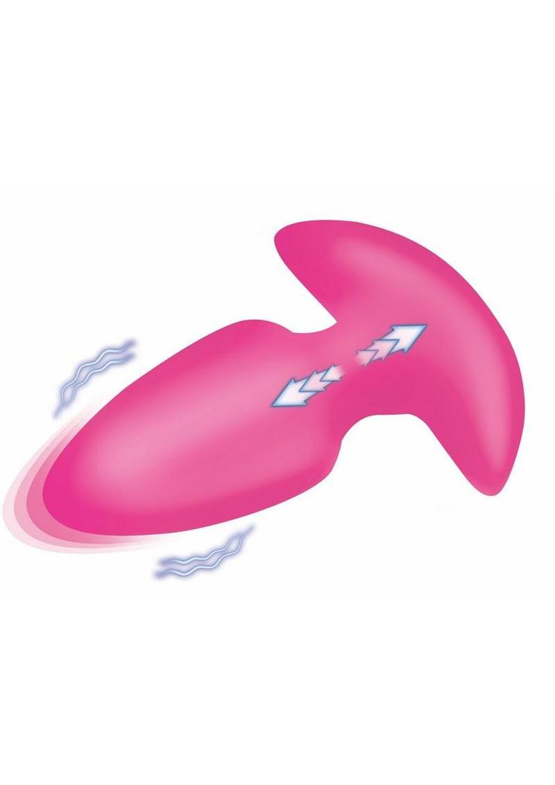 Bang! Thrusting and Vibrating Rechargeable Silicone Butt Plug