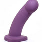 Banx Hollow Dildo - Plum/Purple - 8in