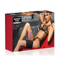 Bedroom Bliss Lover's Thigh Harness - Black