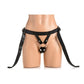 Bedroom Bliss Velvet Kiss Strap-On Harness - Black