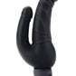 Bendie Stud Over and Under Vibrator - Black