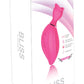 Bliss Allure Silicone Rechargeable Clitoral Suction Vibrator Waterproof - Magenta/Pink
