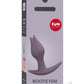 Bootie Fem Anal Plug - Dark Taupe - Tan