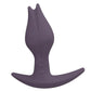 Bootie Fem Anal Plug - Dark Taupe - Tan
