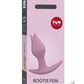 Bootie Fem Anal Plug - Pink/Rose
