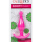 Booty Call Booty Rocker Silicone Butt Plug - Pink
