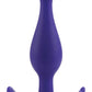 Booty Call Booty Rocker Silicone Butt Plug - Purple
