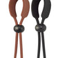 Cock Loops Adjustable Cock Ties - Black/Brown
