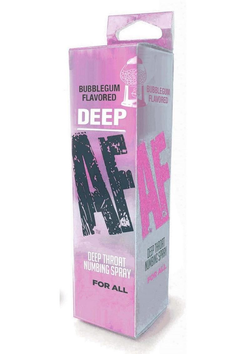 Deep AF Deep Throat Numbing Spray 1oz - Bubblegum - Its Cassidy Bybee