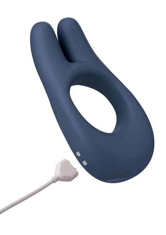 Deimos Rechargeable Silicone Dual Vibe Cock Ring - Its Cassidy Bybee