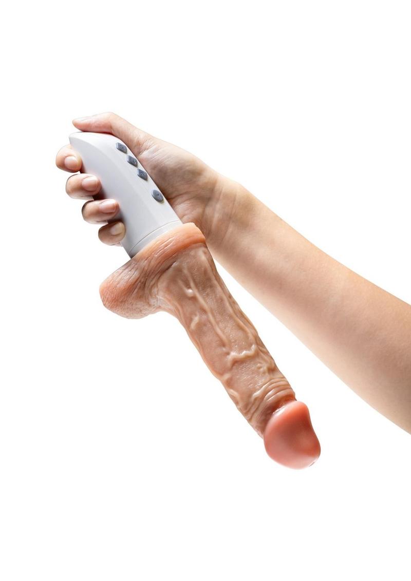 Dr. Skin Dr. Hammer Rechargeable Dildo with Remote Control