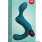 Duke Silicone Vibrating Prostate Anal Plug - Deep Sea - Blue