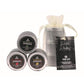 Earthly Body 2023 Hemp Seed Holiday Candle Trio