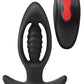 Envy Toys Enticer Remote Controlled Rechargeable Silicone Expander Butt Plug - Black