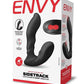 Envy Toys Sidetrack Remote Controlled Rechargeable Silicone Contoured P-Spot Vibrator - Black