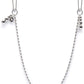 Fifty Shades Darker At My Mercy Beaded Chain Nipple Clamps - Metal/Silver
