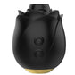 Fifty Shades Of Grey Black Rose Rechargeable Silicone Clitoral Stimulator - Black