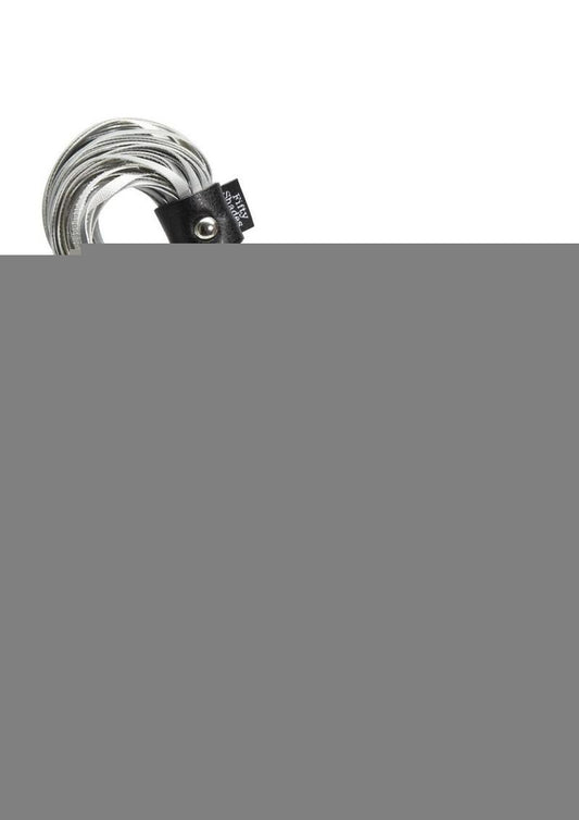Fifty Shades Of Grey Please Sir Flogger - Black/Silver