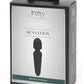 Fifty Shades Of Grey Sensation Rechargeable Silicone Mini Wand Vibrator - Black