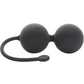 Fifty Shades Of Grey Tighten and Tense Silicone Jiggle Balls - Black