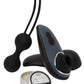 Fifty Shades Of Grey X Womanizer Desire Blooms Rechargeable Silicone Kit - Black