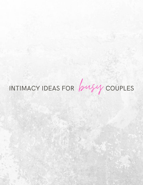 Free Download Intimacy Ideas For Busy Couples Pure Romance By Cassidy 