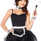 French Maid Kit, Apron, Neck Piece, Wrist Cuffs, and Headband - Its Cassidy Bybee