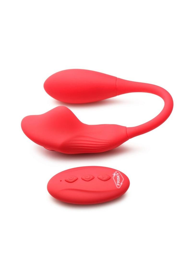 Frisky Double Love Connection Rechargeable Panty Vibe with Remote