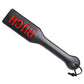 Frisky Imprint Spanking Paddle- Bitch - Black