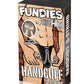 Fundies Hundcuff G-String with Toy Handcuffs - Black - One Size
