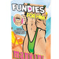 Fundies Mankini with Fake Mustache - Green - One Size
