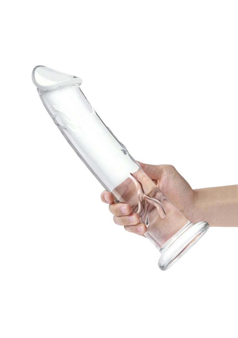 Glas Realistic Glass Dildo – 6 Inch Veined Design