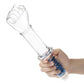 Glas Fist Double Ended Glass Dildo with Handle Grip – 11 Inch