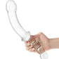Glas Double Sided Glass Dong with Anal Bead Handle – 12.5 Inch