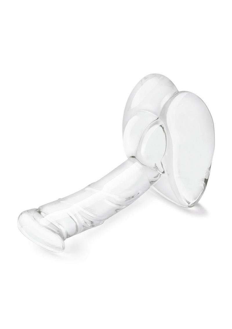 Glas Rideable Standing Glass Dildo – 7.5 Inch Realistic with Stability Base