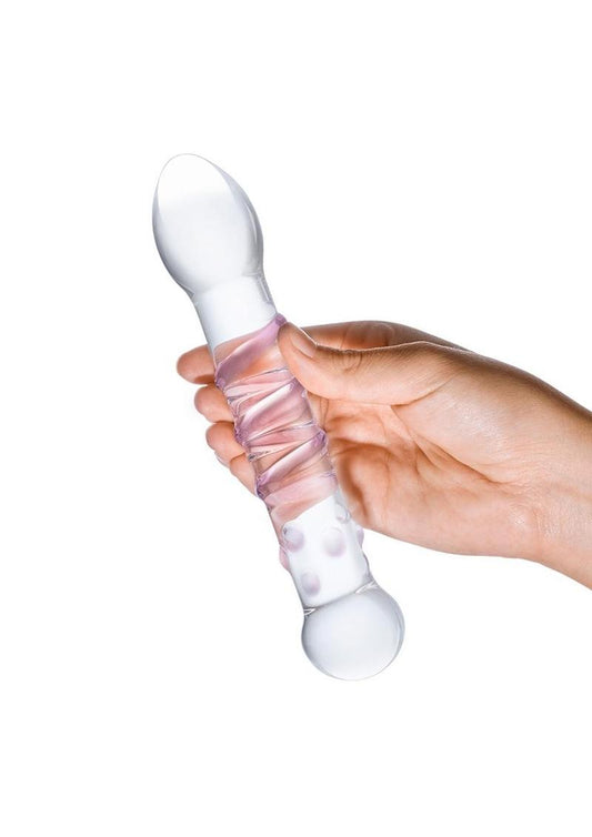 Glas Spiral Staircase Full Tip Glass Dildo