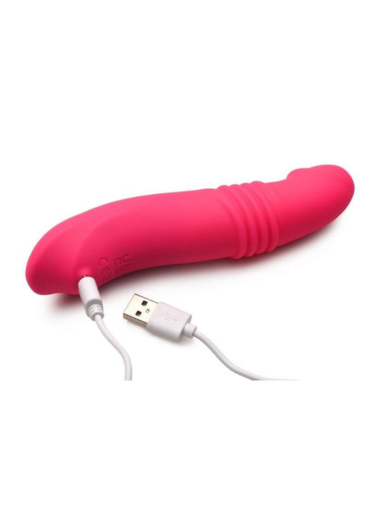 Gossip Blasters 10x Silicone Thrusting Vibrator