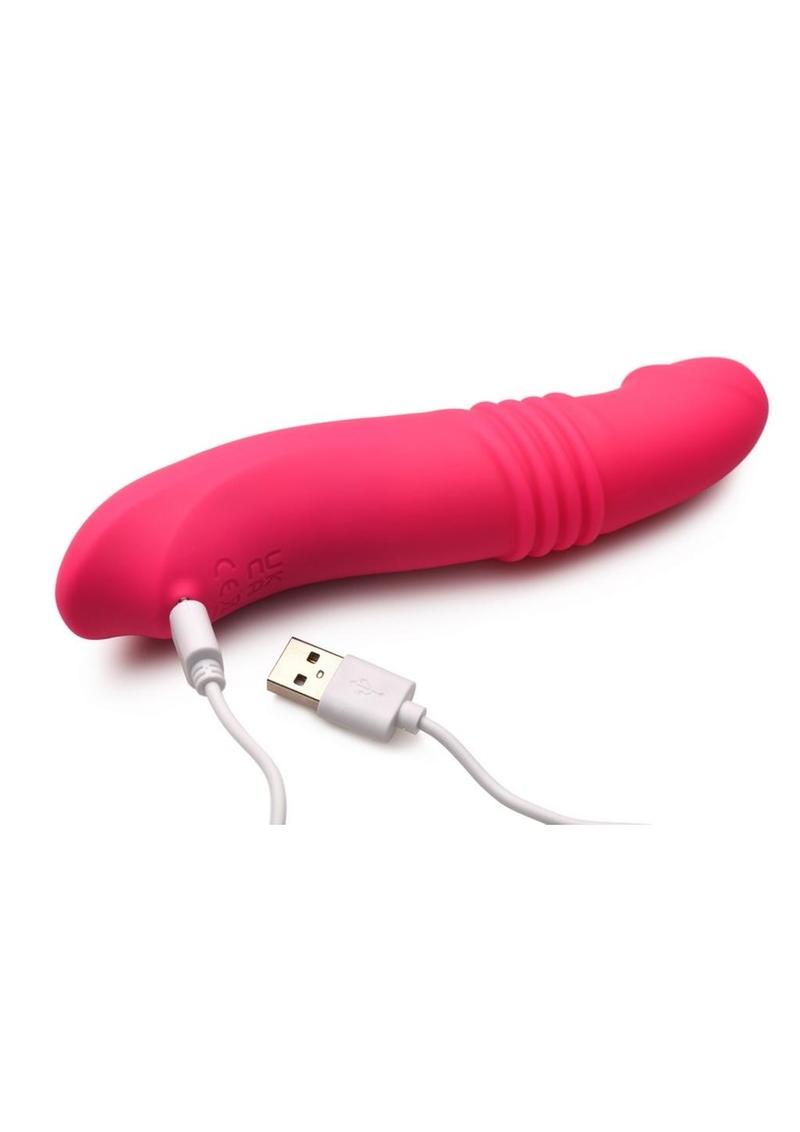 Gossip Blasters 10x Silicone Thrusting Vibrator