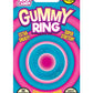 Gummy Cock Ring - Blue - One Size