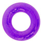 Gummy Cock Ring - Purple - One Size