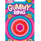 Gummy Cock Ring - Red - One Size