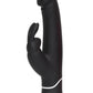 Happy Rabbit Realistic Silicone Rabbit Vibrator - Black