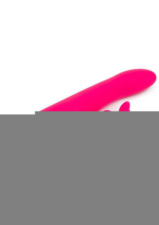 Happy Rabbit Slimline Curve Silicone Rabbit Vibrator - Pink