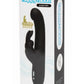 Happy Rabbit Slimline G-Spot Silicone Rabbit Vibrator - Black
