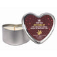Hemp Seed 3-In-1 Valentines 2025 Massage Candle Bottom's Up - 4.7oz