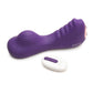 Inmi Ride N' Grind 10x Vibrating Rechargeable Silicone Grinding Clitoral Stimulator with Remote Control - Purple