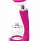 Inya Silicone Rechargeable Pump and Vibrator - Pink