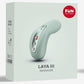 Laya III Silicone Rechargeable Lay-On Vibrator - Green